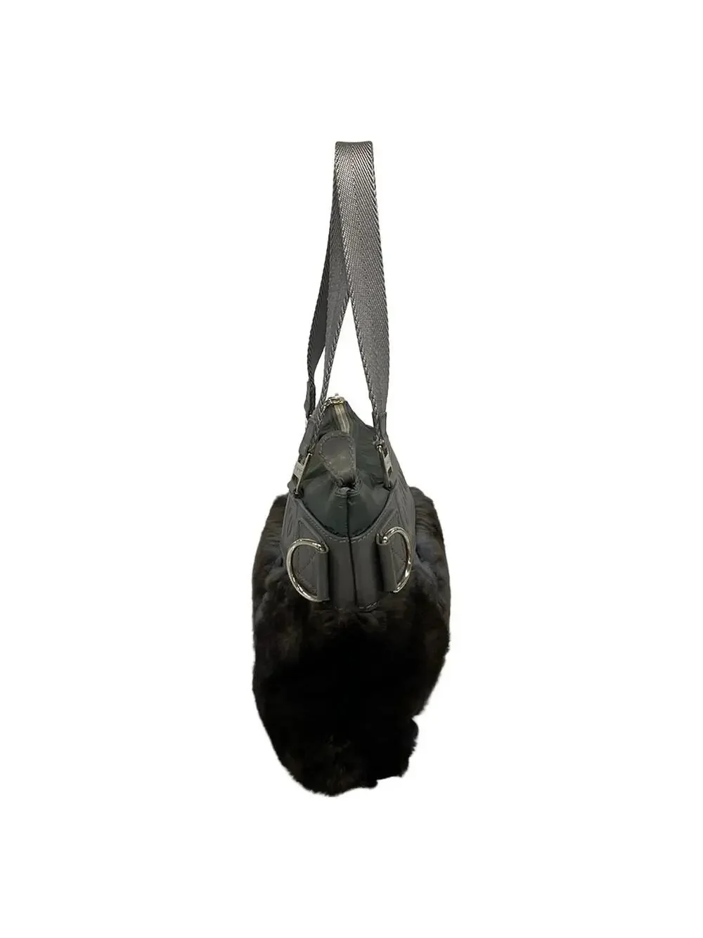 Chanel Sports Line Gray Green Rabbit #305596C60B